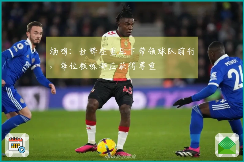 杨鸣：杜锋在重压下带领球队前行，每位教练都应获得尊重